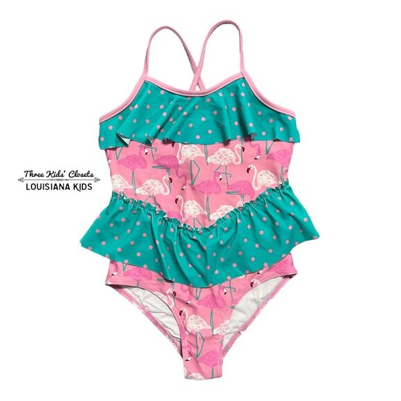 NEW Matilda Jane 10Y Enchanted Garden Island Party Swim Suit
